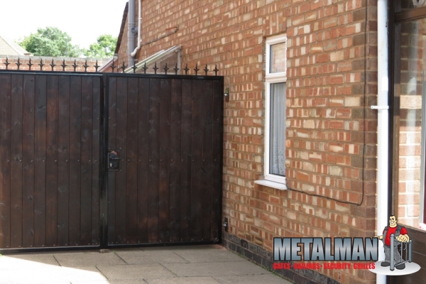 Metal & wood Gates